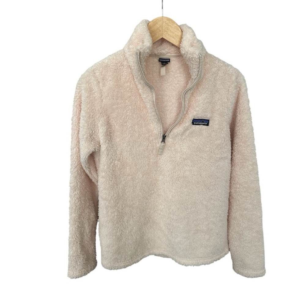 Patagonia Women's Los Gatos 1/4-Zip in Color- Calcium, Size Small - Picture 2 of 11